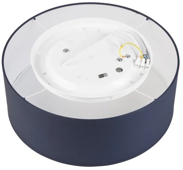 Plafonieră SIRJA PASTEL DOUBLE 2xE27/15W/230V d. 35 cm albastru închis