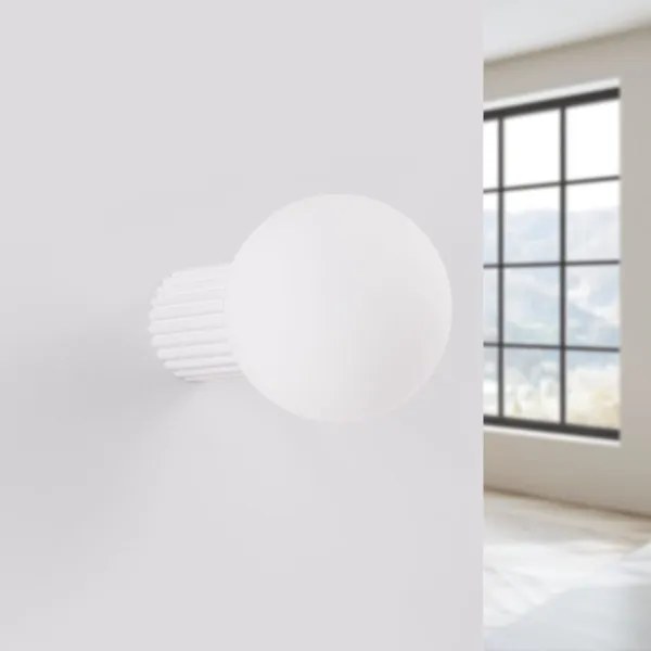 Aplică pentru baie Sollux SL.1707 HALO 1xG9/8W/230V IP44 alb