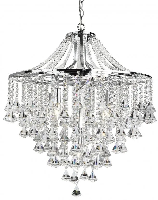 Lustra cristal design LUX Dorchester 5L 3495-5CC SRT