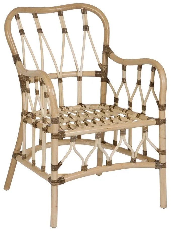 Fotoliu în culoare naturală țesut – Ixia