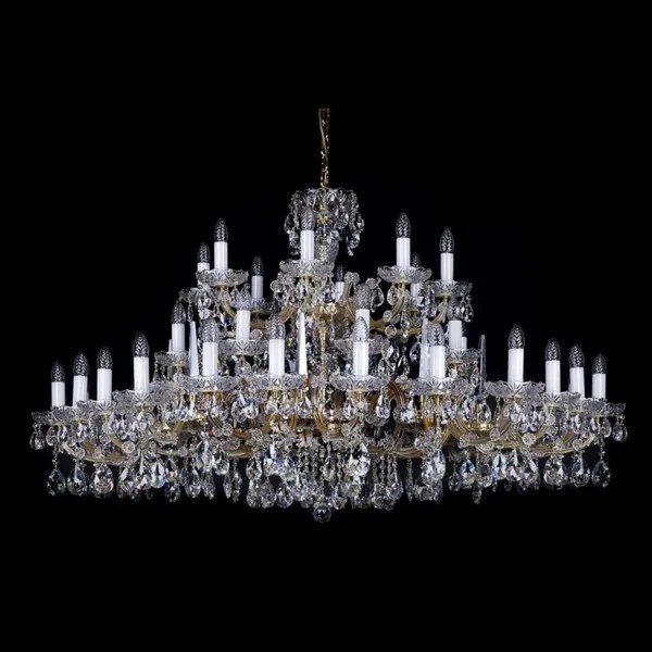 Candelabru Cristal Bohemia Exclusive 40 brate, diam.152cm MARIA TEREZIA 32 CE