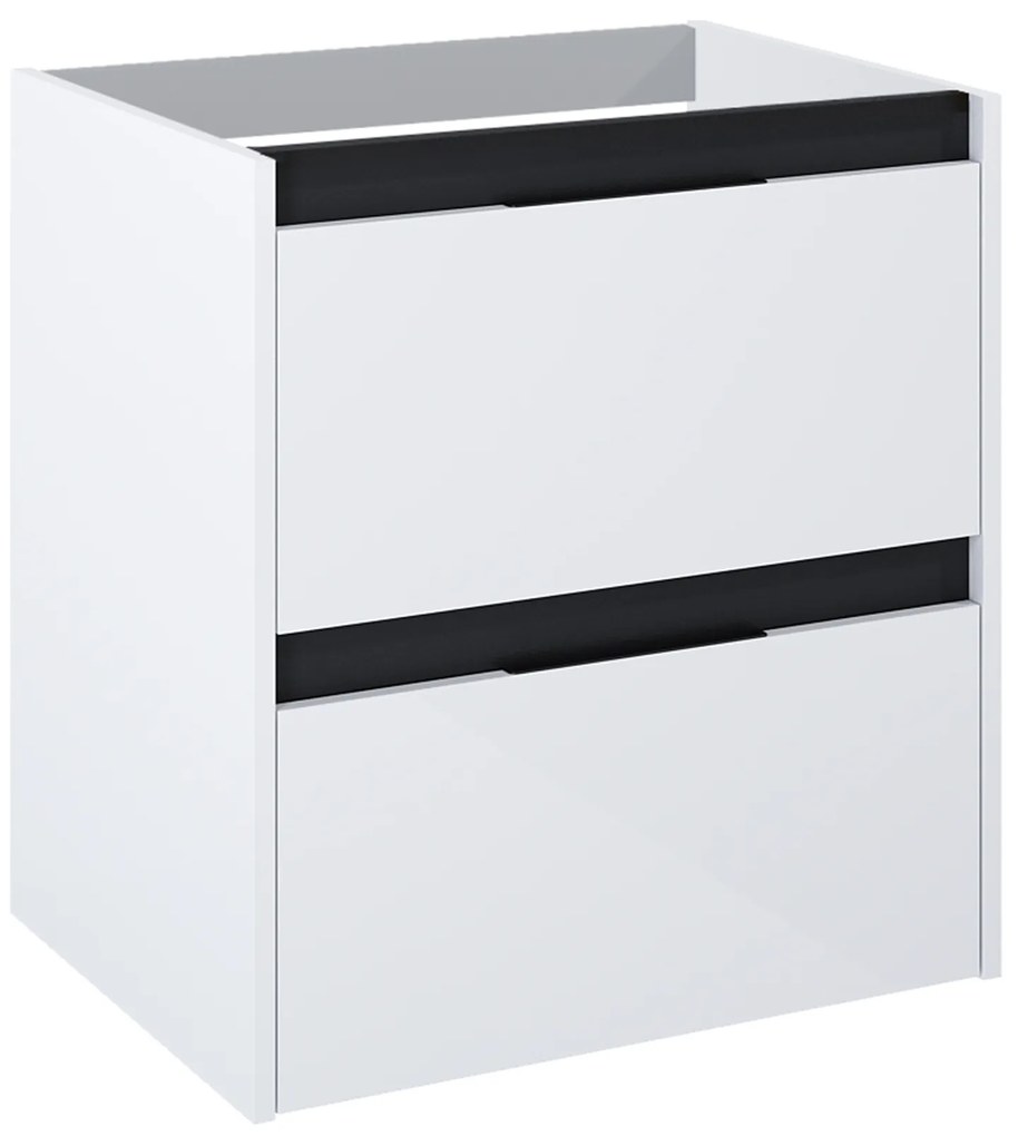 Roca Alpine dulap 45.2x58.5x59 cm sub chiuveta pe perete alb-negru A857863606