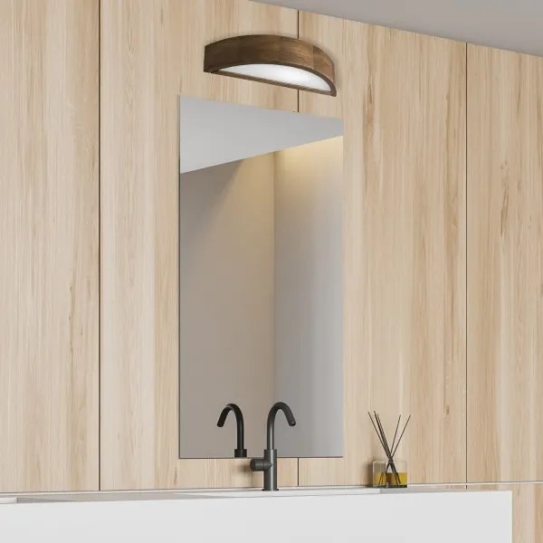 Aplică LED Brilagi CARVALHO 1xE27/60W/230V nuc stejar