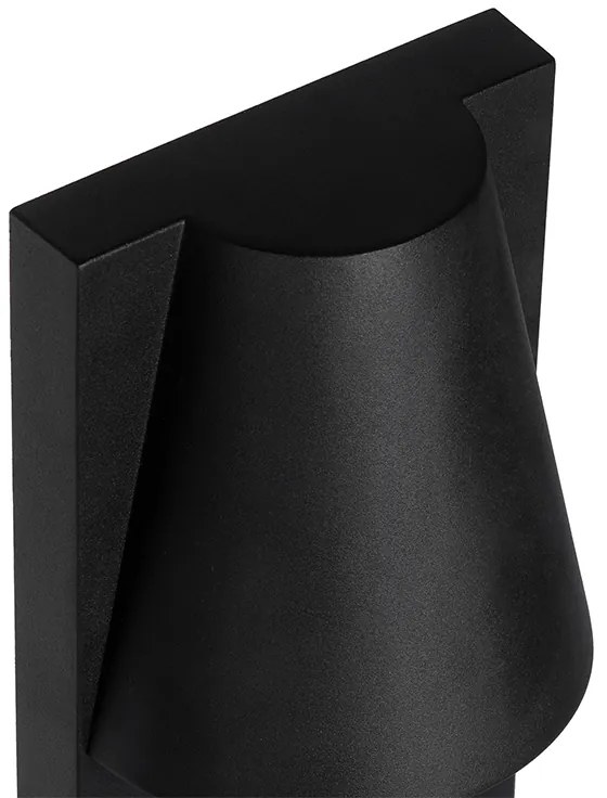 Lampă de podea industrială pentru exterior neagră IP44 - Femke