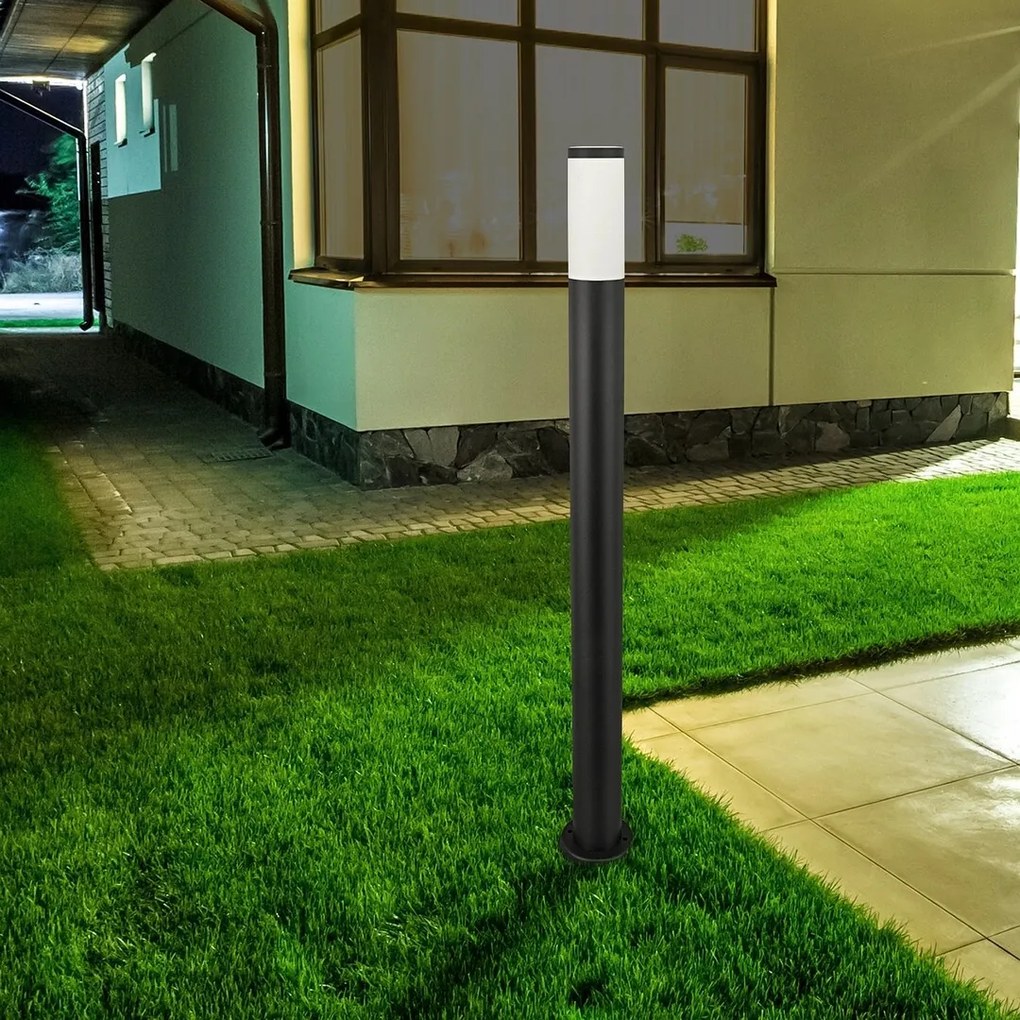Stalp pentru iluminat exterior, cu protectie IP44, H-110cm, Black torch 8148 RX