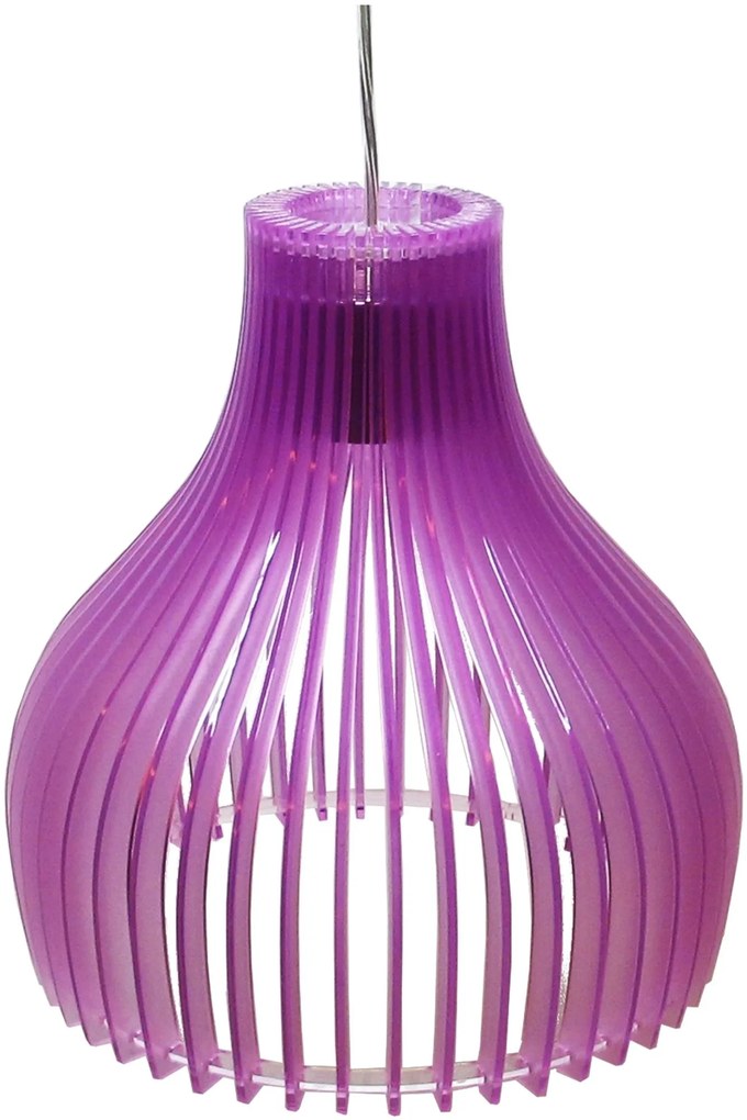 Candellux Buren lampă suspendată 1x60 W violet 31-50314