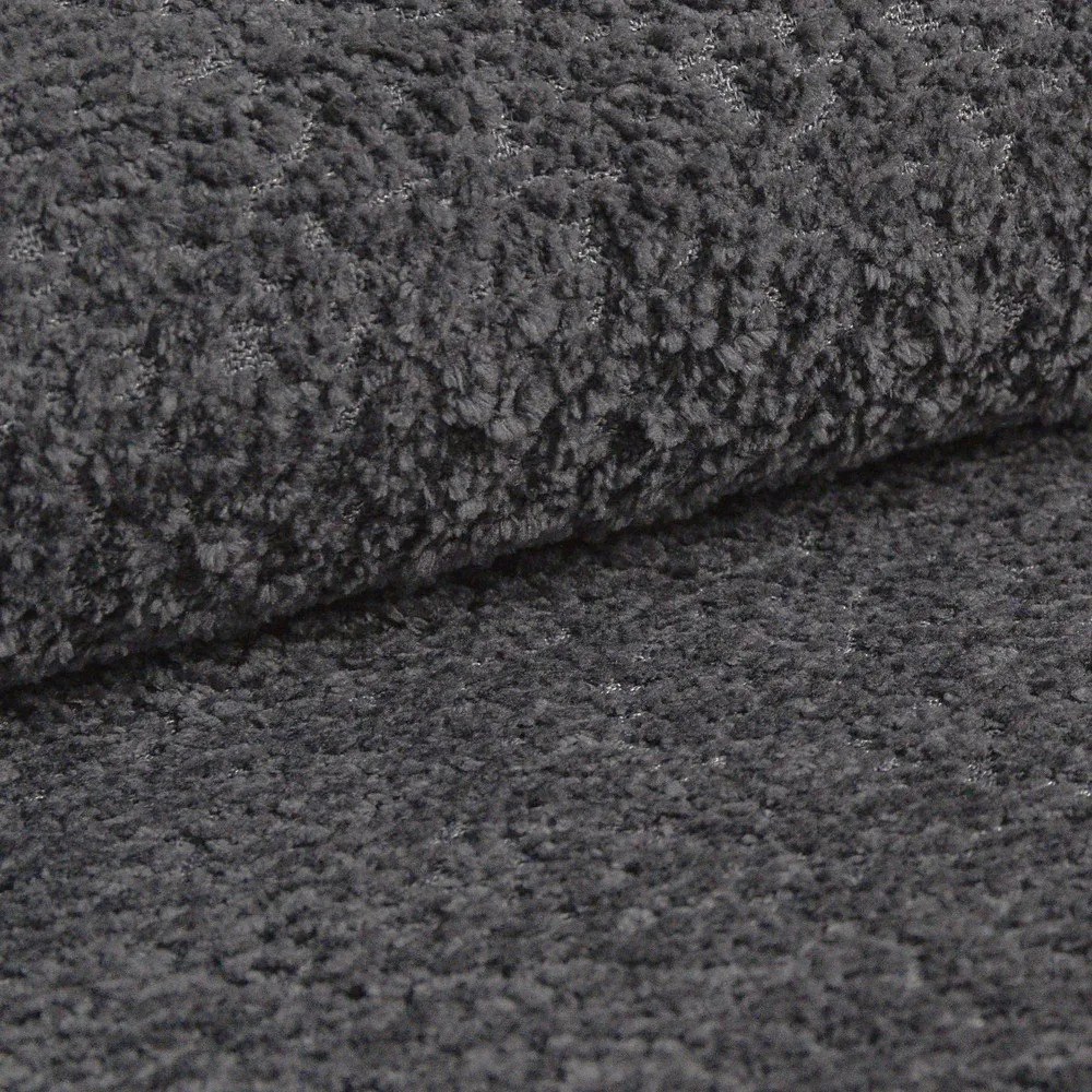 Pat matrimonial gri închis tapițat cu spațiu de depozitare cu somieră 200x200 cm Mount – Micadoni