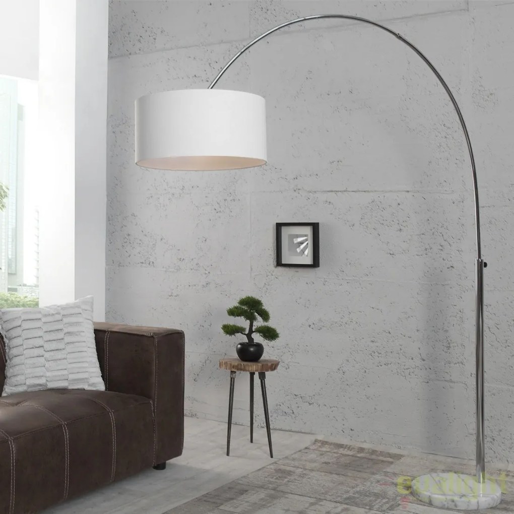 Lampadar elegant / Lampa de podea moderna Big Bow alb A-35596 VC