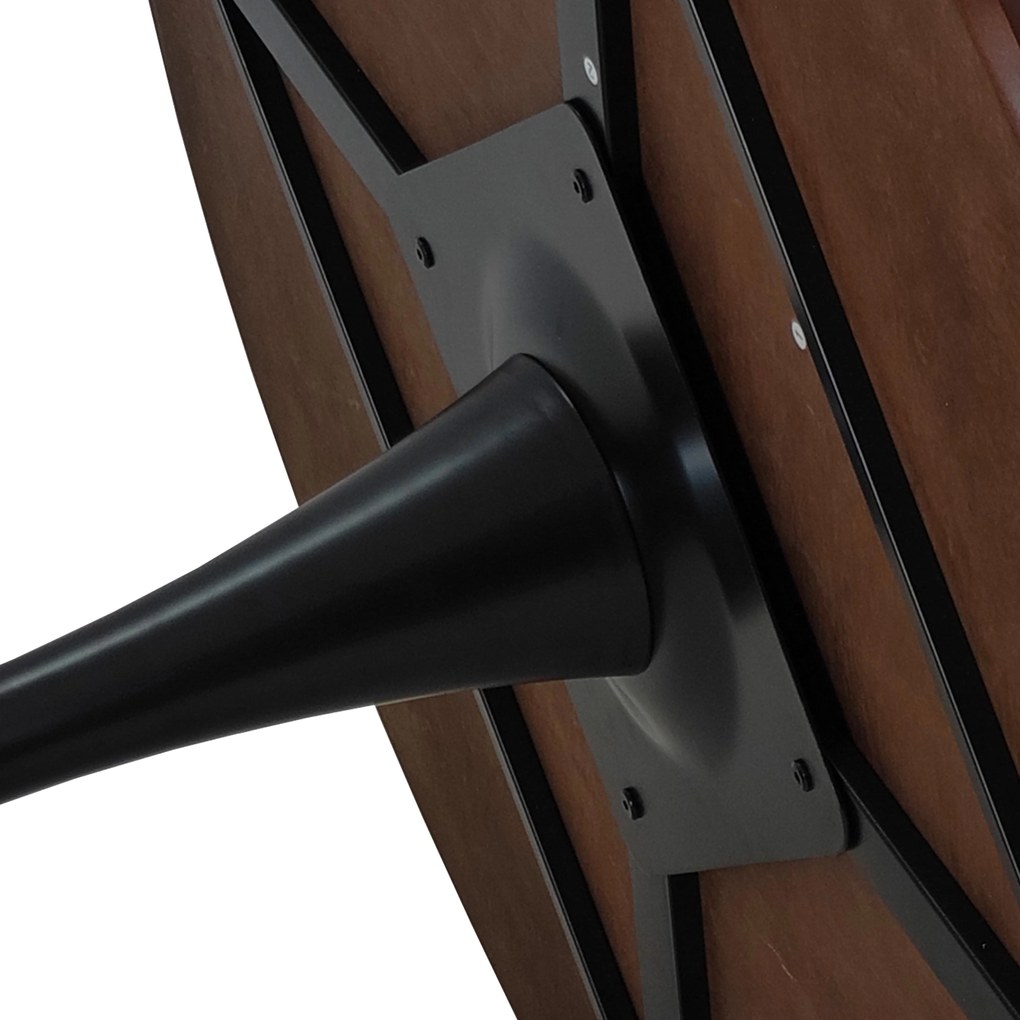 Masă de sufragerie rotundă modernă, Maro | Aosom Romania