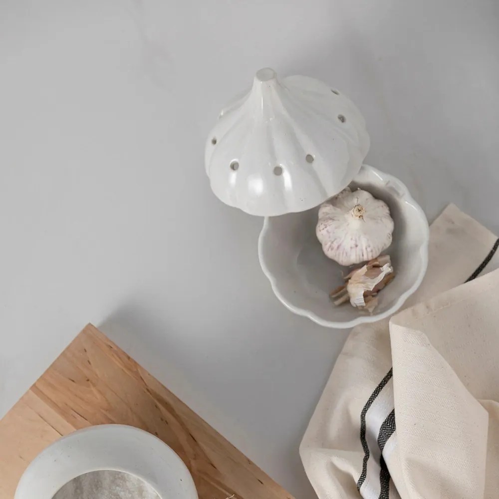 Recipient din gresie pentru ceapă și usturoi Fattoria – Casafina