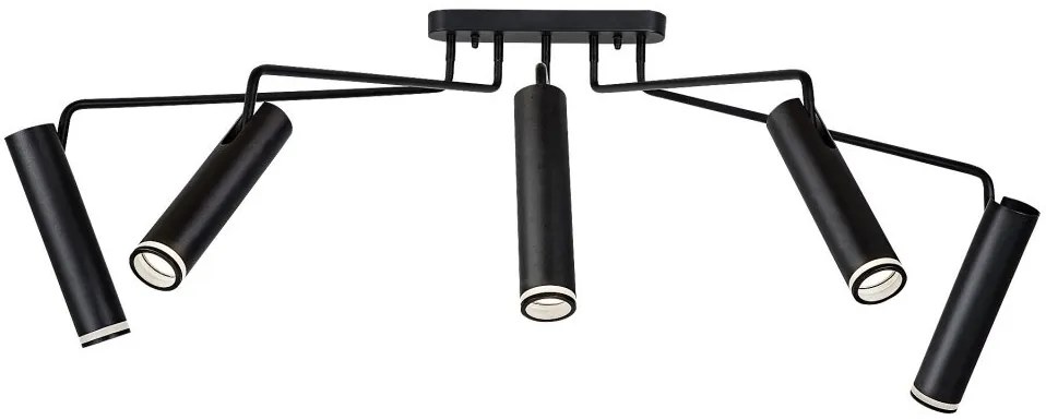 Lustra aplicata cu 5 spoturi design modern Senobia