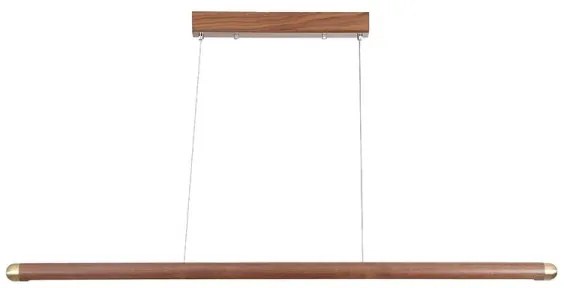 Lustră LED pe cablu LED/22W/230V 4000K 120 cm frasin/lemn masiv