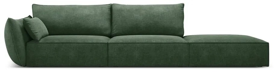 Șezlong verde închis (cu colț pe partea stângă ) Vanda – Mazzini Sofas