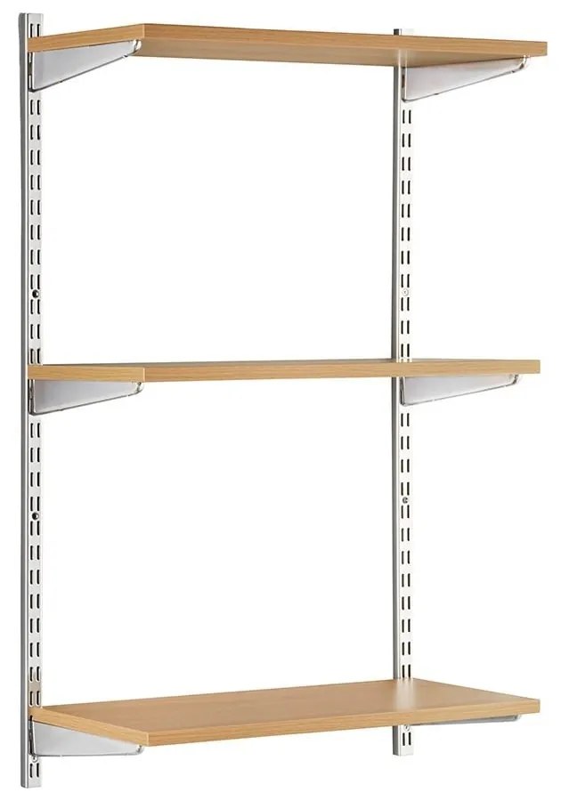 Raft modular Sigma 3P Stejar, 80x20x100 cm, Metal/PAL