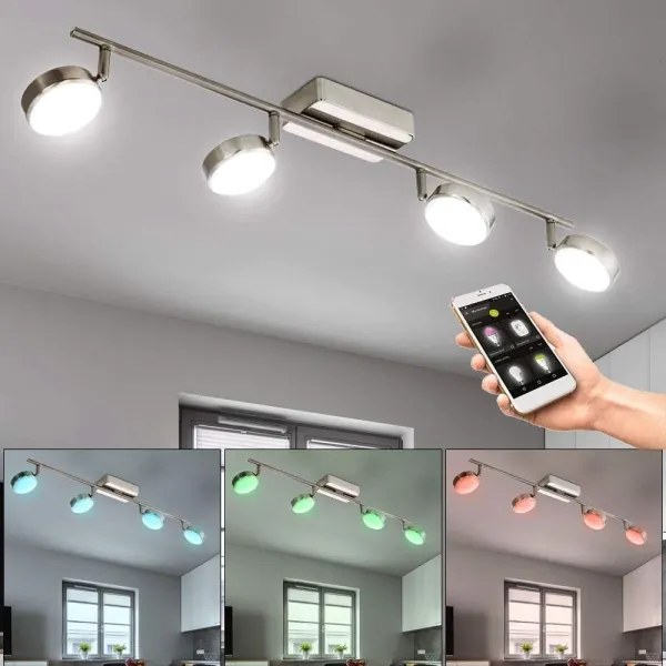 Spot LED RGBW dimabil Eglo 33274 CORROPOLI-C 4xLED/5W/230V