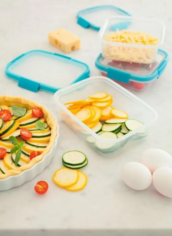 Cutie din plastic SMART FRESH 1,1L - capac verde
