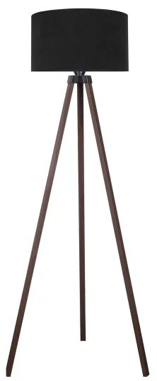 Lampadar VELVET 1xE27/60W/230V maro/negru Brilagi