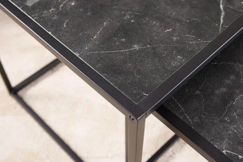 Set de 2 masute design industrial Slim Line