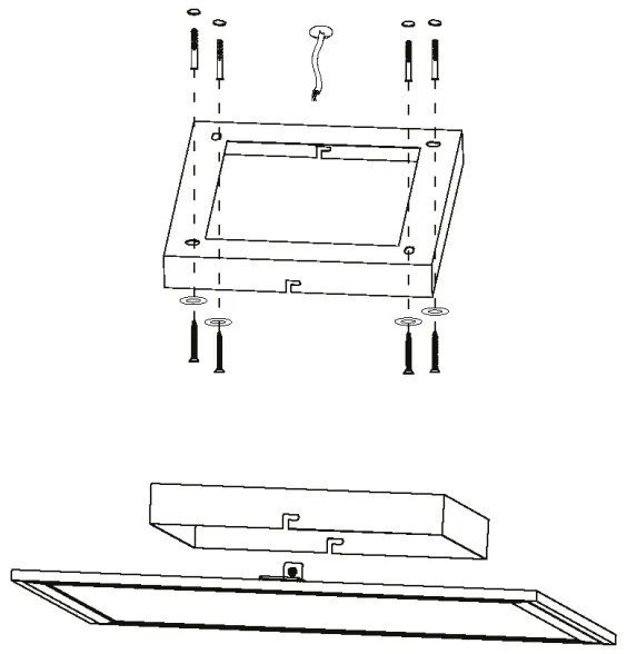 Eglo 98201 - Plafonieră LED SALOBRENA-A, 14W, 230V, dimabil, cu DO
