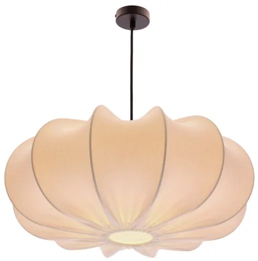 Lustru suspendat pe cablu CAFEE, 1x E27, 40W, 230V, Ø 52 cm, alb