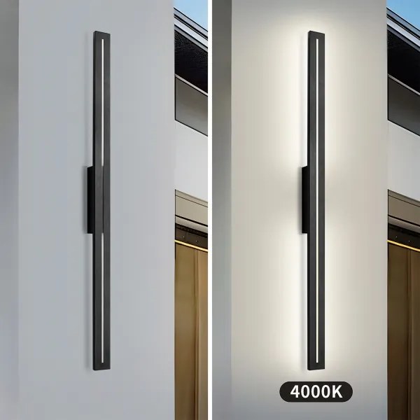 Brilagi - Aplică de perete LED pentru exterior LINEO LED/24W/230V 4000K IP65 neagră