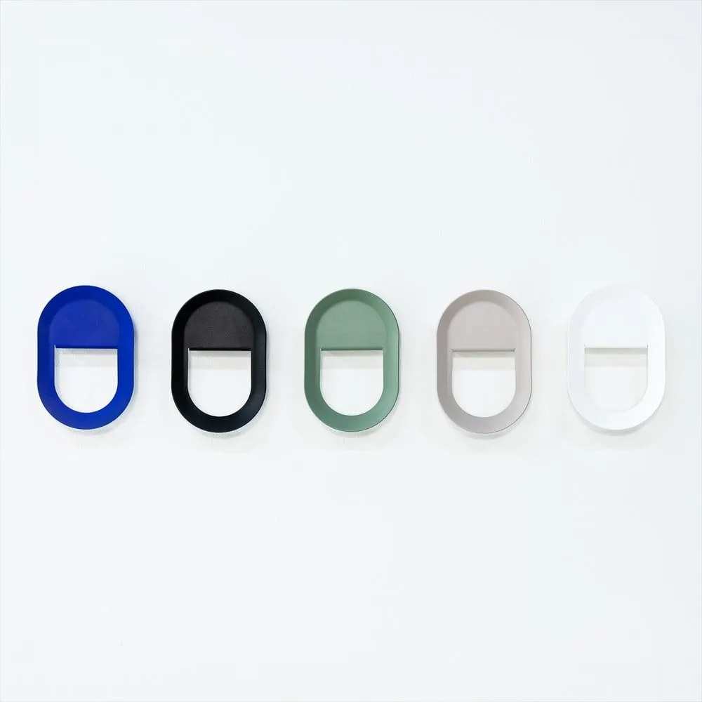 Cârlig albastru de montat pe perete din oțel Coucou – Spinder Design