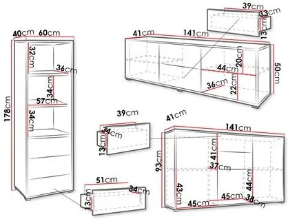 Mobilier living Alkyra III (cashmir). 1121751