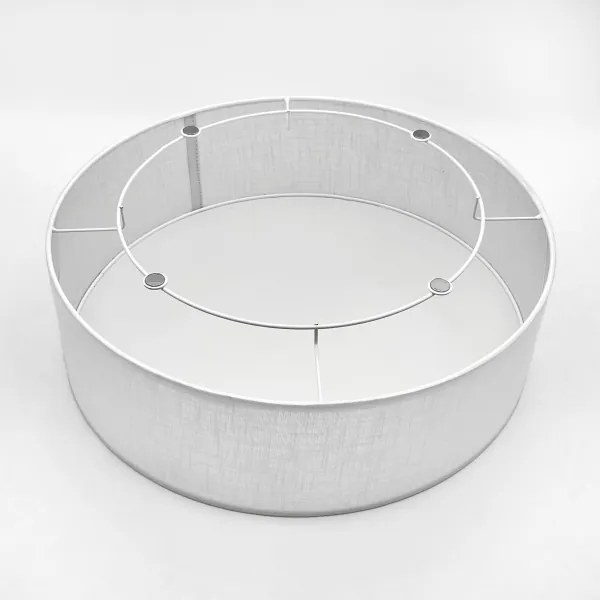 Brilagi - Plafonieră LED BELLADONNA 2xE27/15W/230V ø 40 cm alb/stejar nuc