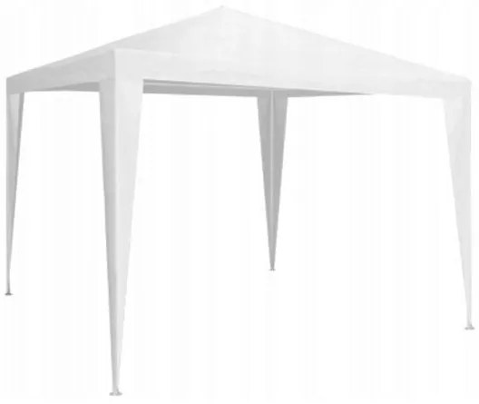 Pavilion gradina alb, EVELINE, 300x300 cm