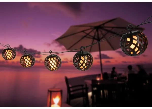 Globo 33686-8 - Șir decorativ solar LED 98xLED/0,1W/3V IP44