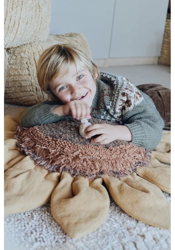 Pernă pentru copii din bumbac 90x90 cm Sunflower – Lorena Canals