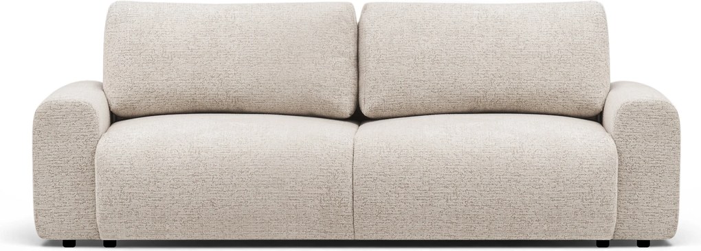 Canapea extensibilă Velamo - chenille bej deschis Bella 05