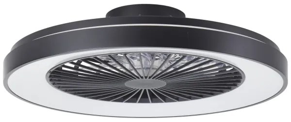 Ventilator LED RGBW dimabil de tavan Brilliant MAZZARO LED/24W/230V + telecomandă