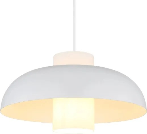 Globo 15755W - Pendul pe cablu LOWE 1xE27/60W/230V alb