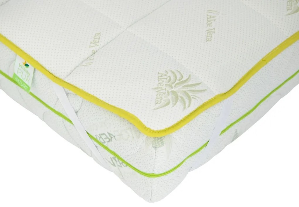 Protectie saltea TOPPER ALOE VERA 90x200 cm