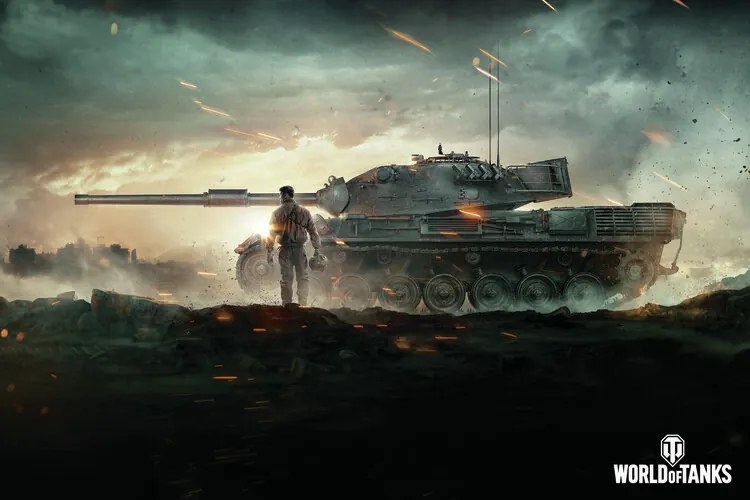 Ilustrație World of Tanks - Man and Machine, WOT