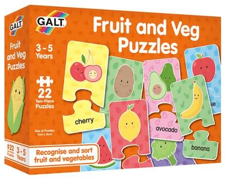 Puzzle cu fructe si legume, Galt, JGC1105599