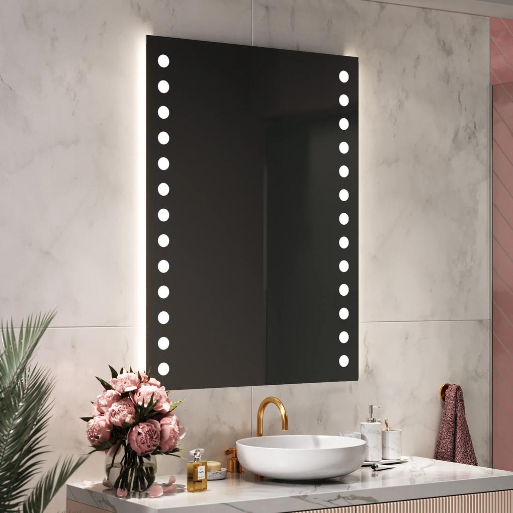 Oglindă de baie cu iluminare LED06