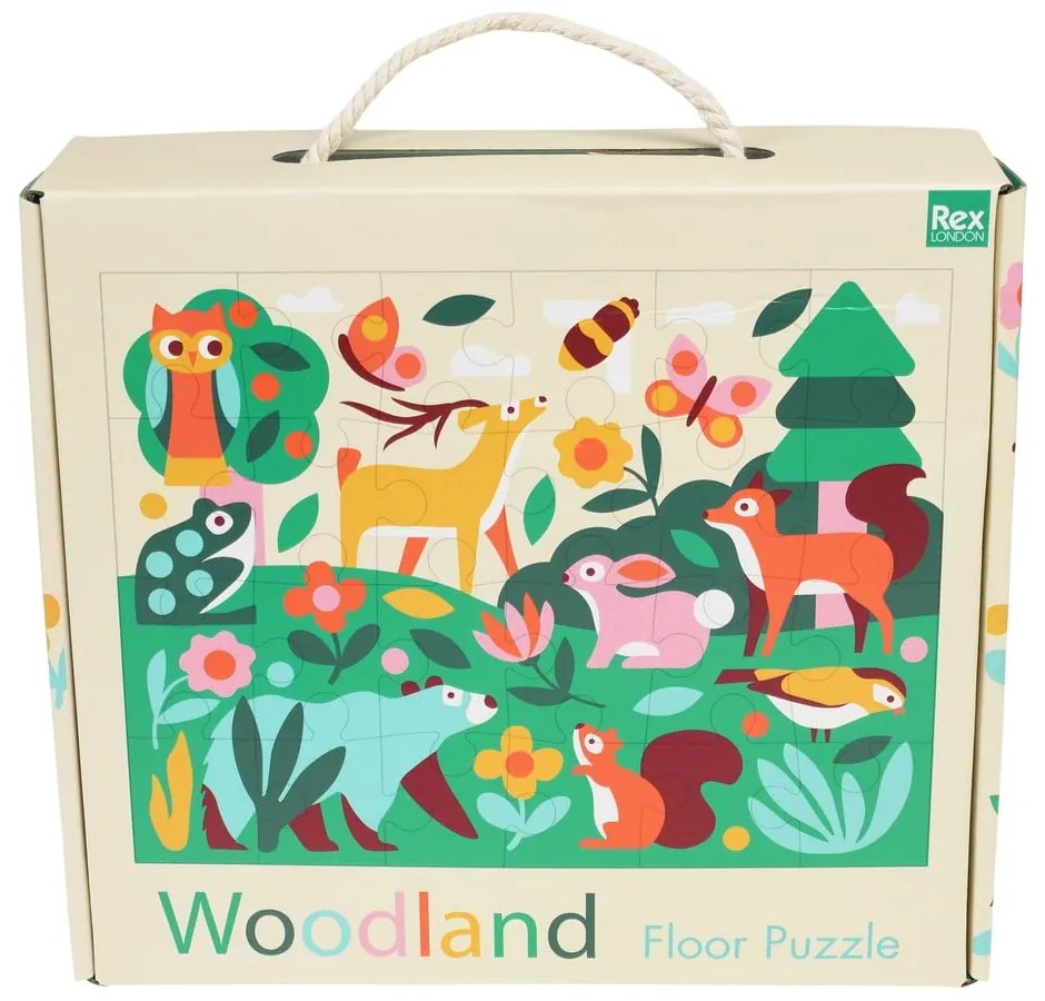 Puzzle (număr de piese 24) Woodland – Rex London