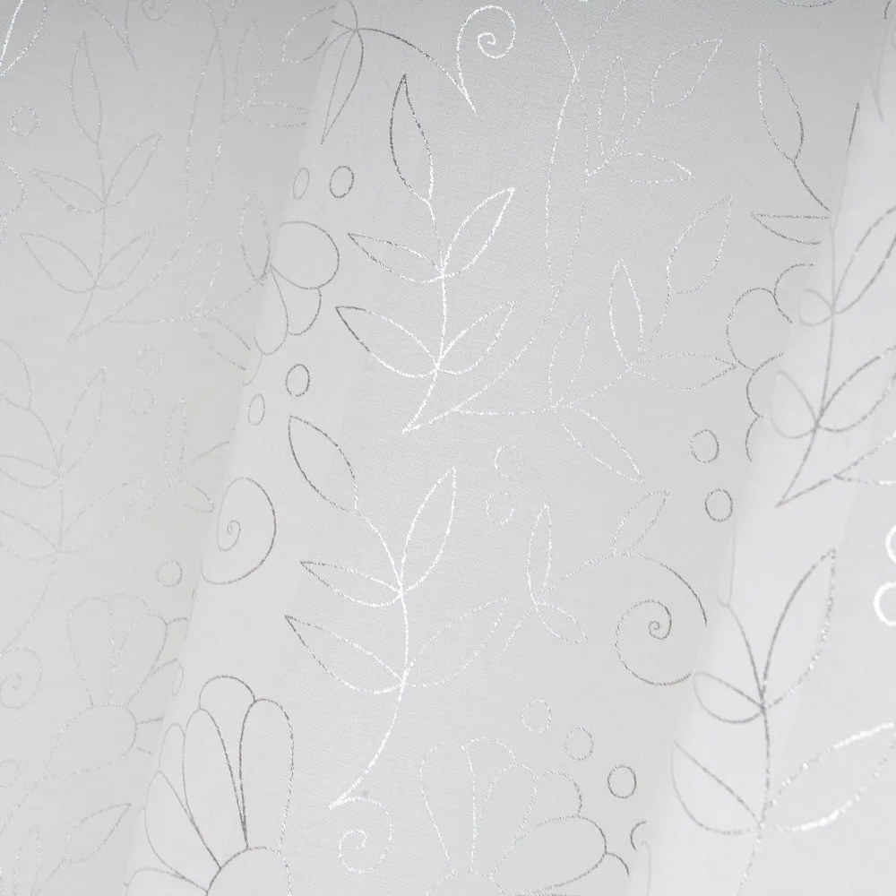 Perdea albă-argintie 140x260 cm Pucka – Casa Selección