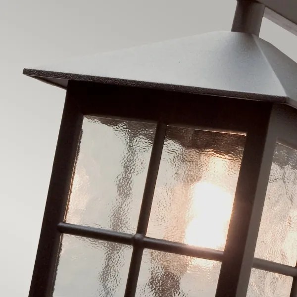 Aplică de exterior WINCHESTER 1xE27/100W/230V IP43 Elstead BL19-BLACK