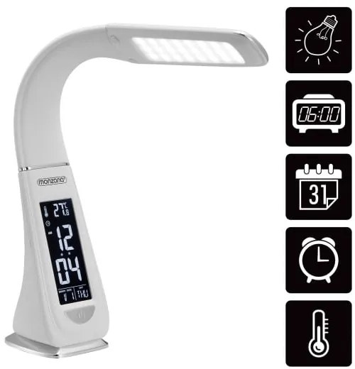 Deuba Lampă de masă Lilly LED - albă
