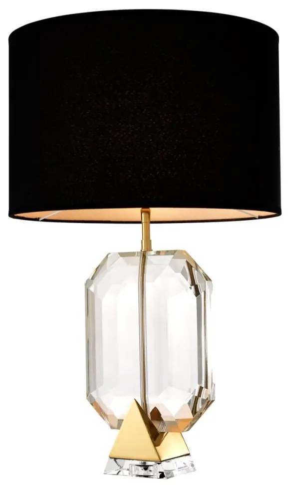 Lampa de masa eleganta design LUX Emerald auriu 110145 HZ