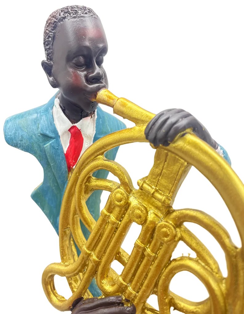 Statueta Instrumentist French Horn 27cm