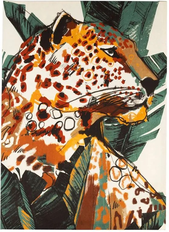 Tablou Jaguar 50/70 cm