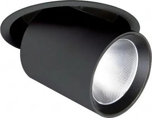 Ideal Lux - Spot LED încastrat NOVA, 30W, 230V, CRI90, Ø 13,8 cm, negru