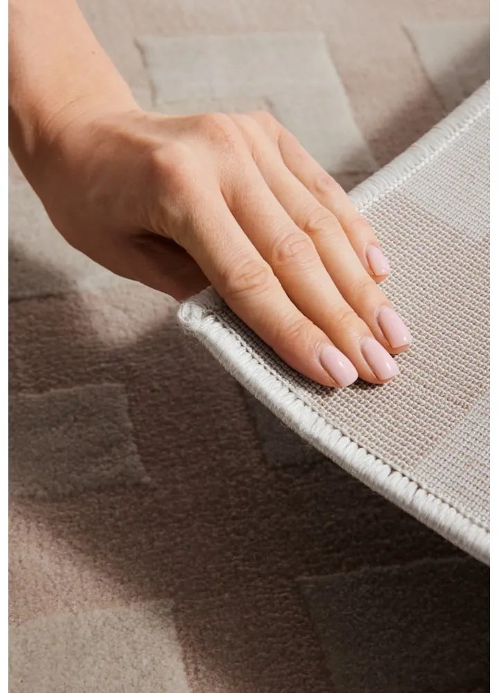 Covor tip traversă bej 80x240 cm Perles Onyx – Elle Decoration