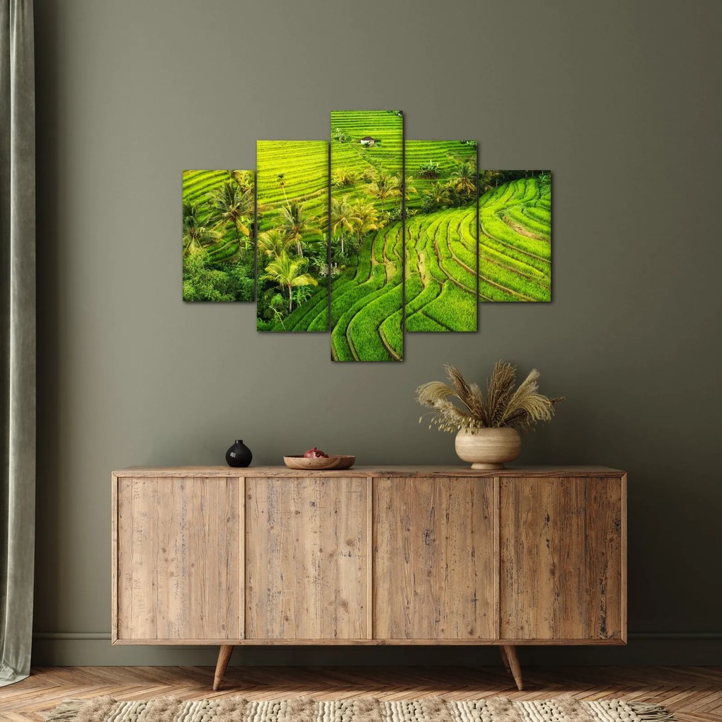 Tablou - Terase de orez (150x105 cm)