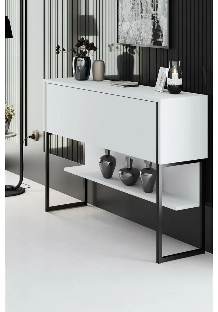 Comodă Luxe White and Black