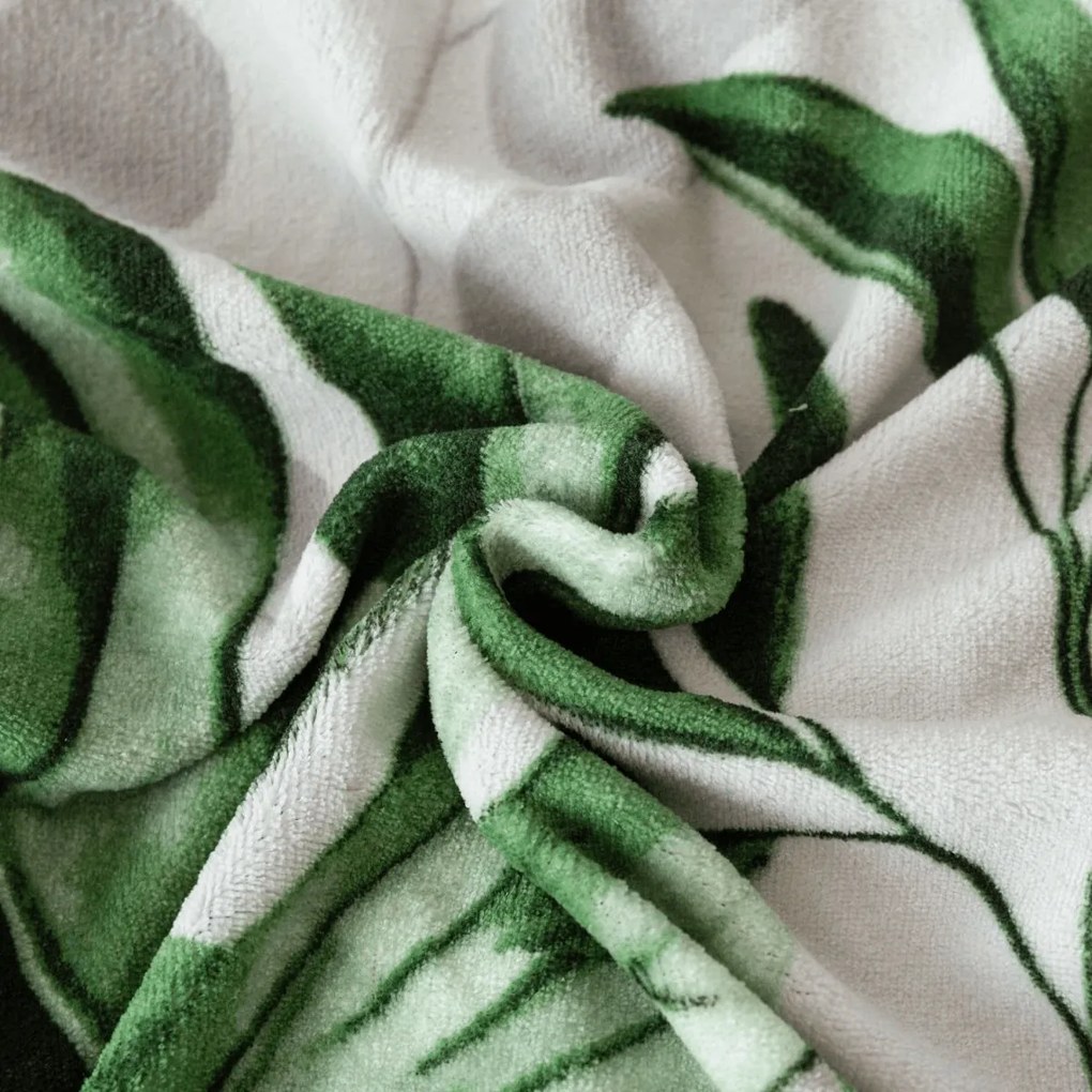 Lenjerie cocolino SINERO verde Dimensiune lenjerie de pat: 70 x 80 cm | 140 x 200 cm